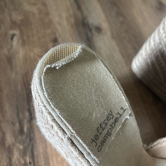 Jeffrey Campbell Tan Wedge Sandals - Picture 4 of 4